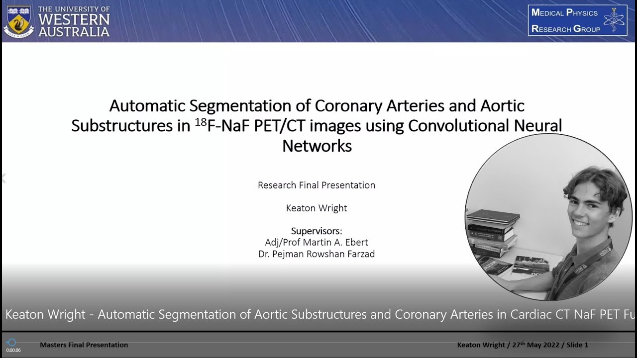 Keaton Wright - Automatic Segmentation of Aortic Substructures and Coronary Arteries in Cardiac CT