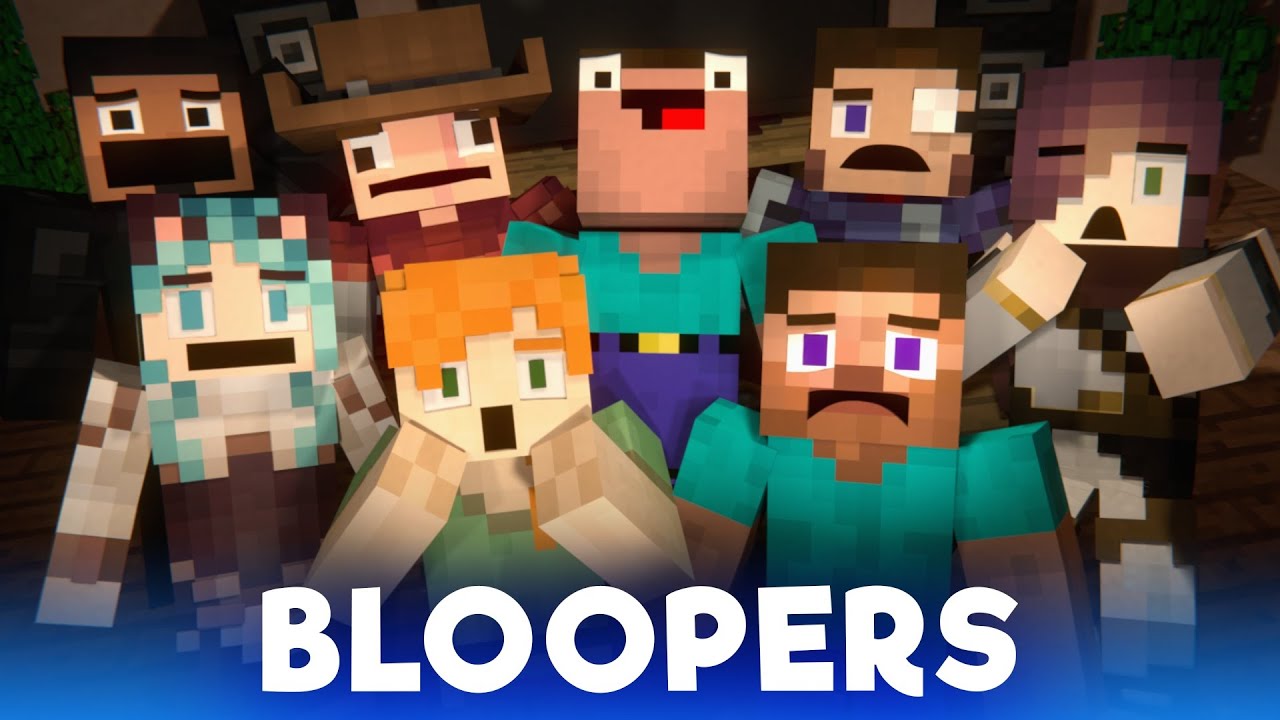Minecraft Animation BLOOPERS Compilation [2019]