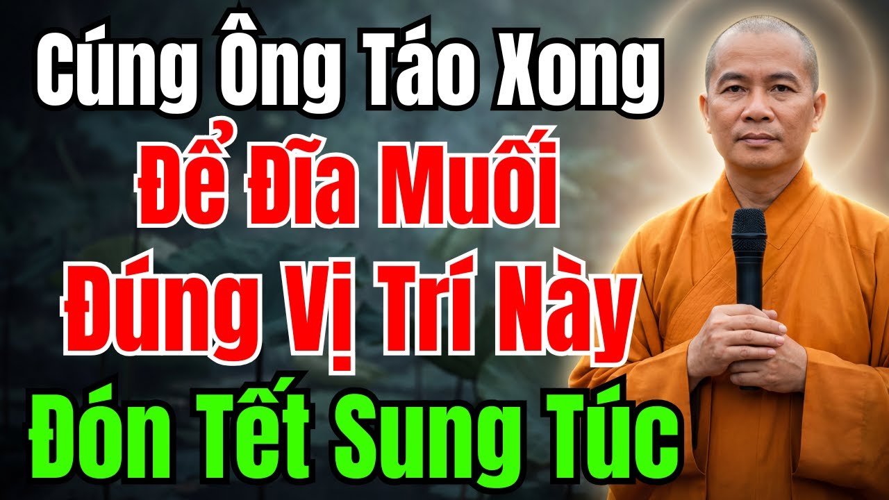 23 Tháng Chạp: Cúng Ông Táo Xong, Để Đĩa Muối Đúng Vị Trí Này - Tiền Bạc Đổ Về