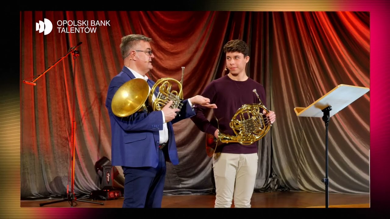 Tomasz Binkowski - waltornia - stypendysta Florian Rother