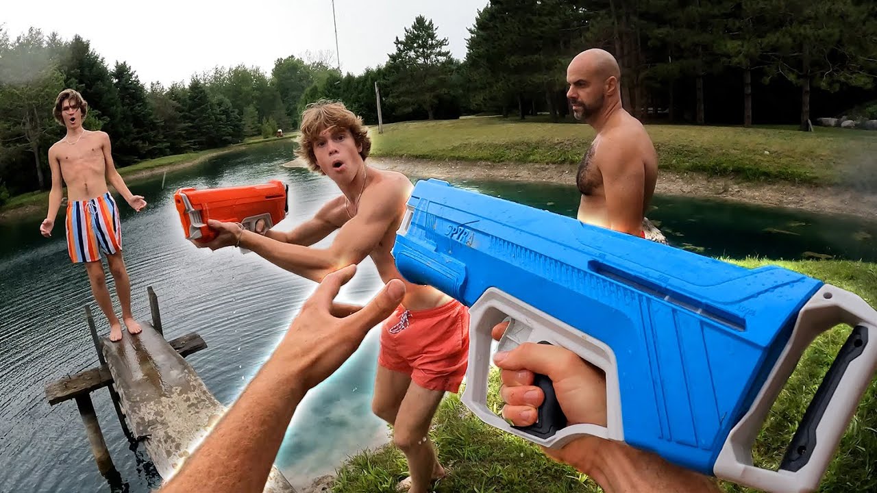 EPIC PUMP WATER GUN! Spyra LX!