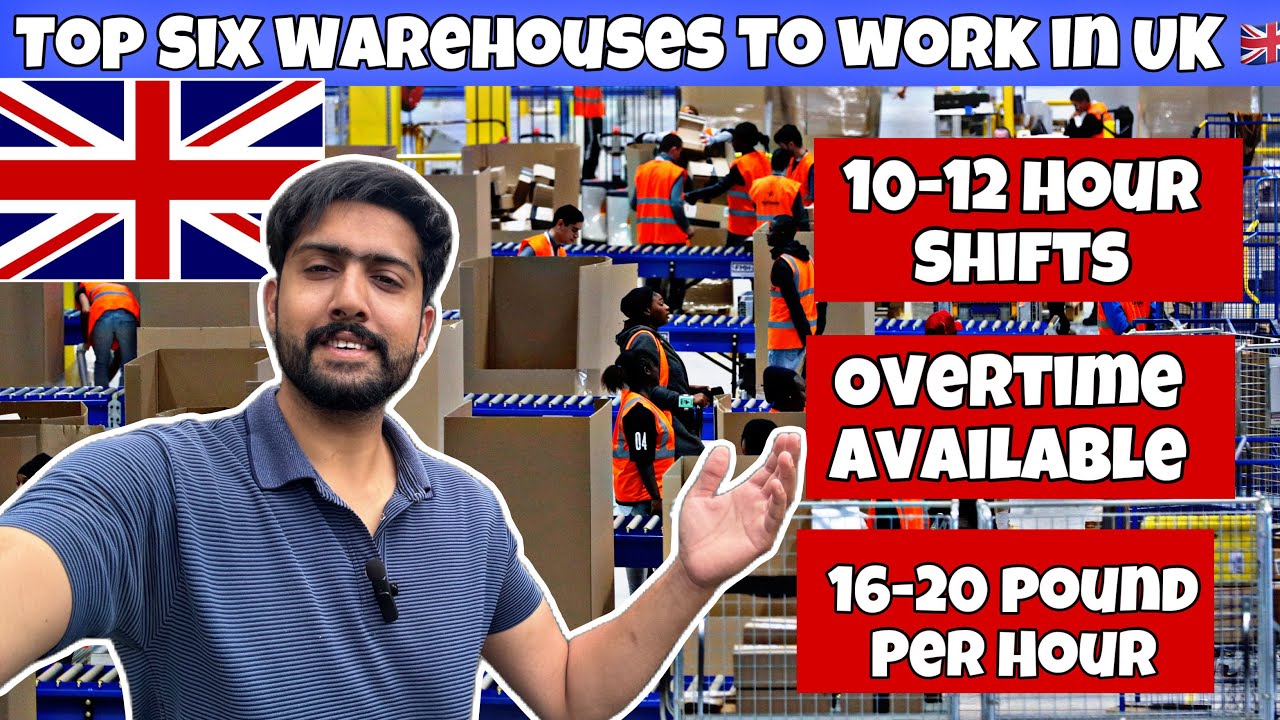 Six Best Warehouse To Work In UK 🇬🇧 2024  | Warehouse Jobs in UK 🇬🇧 #uk #warehouse #jobs