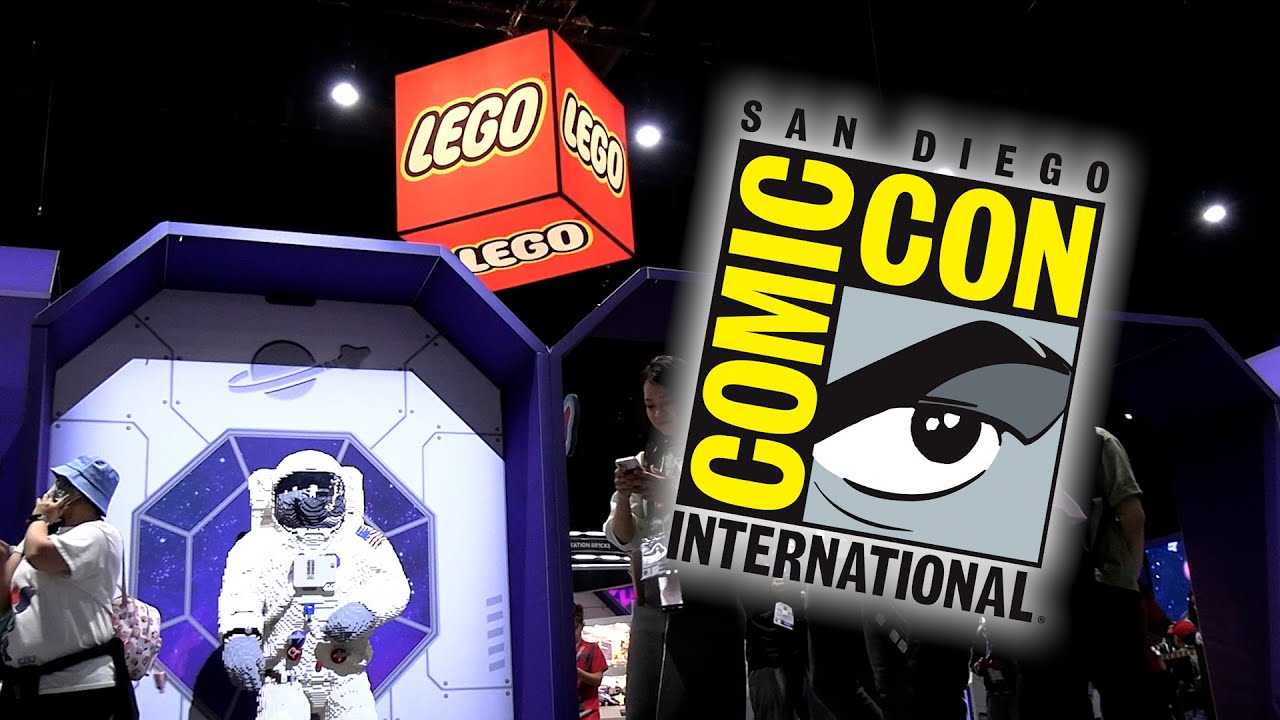 New Sets + Exclusives! LEGO Booth Tour at San Diego Comic-Con 2024