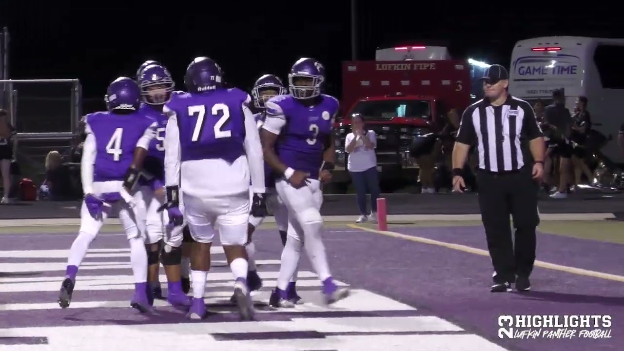 '23 Lufkin Panther Football Season Highlights