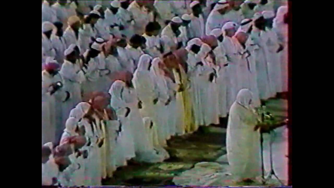 من سورة الفرقان تراويح الشيخ علي جابر 1407هـ Ali Jaber