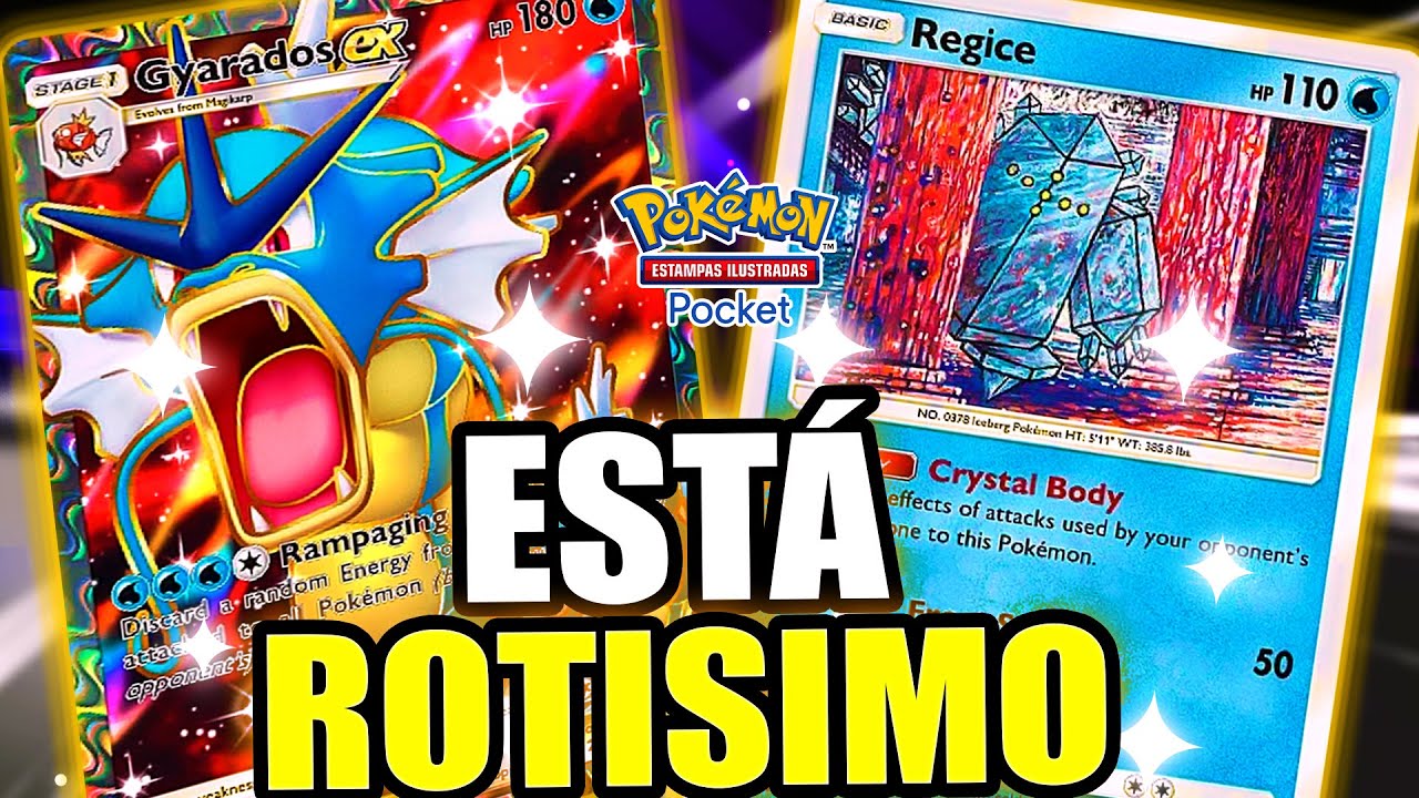 🦈¡El NUEVO MEJOR MAZO de GYARADOS EX ESTÁ ROTISIMO!🦈 Pokemon TCG Pocket
