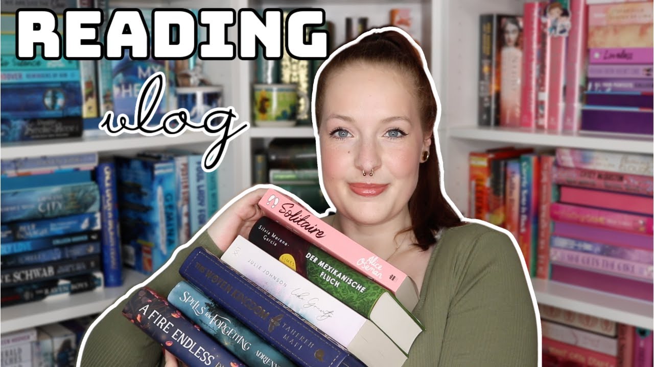 Reading Vlog #1 - 5 Tage, 4 Bücher | reading with Maren