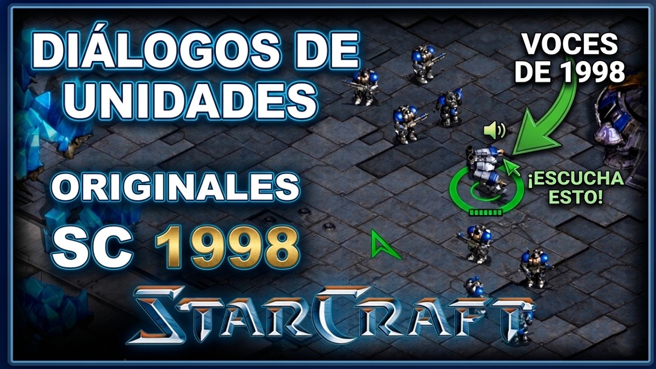 El truco OCULTO para activar los Di&aacute;logos Originales en StarCraft Remastered 🎮