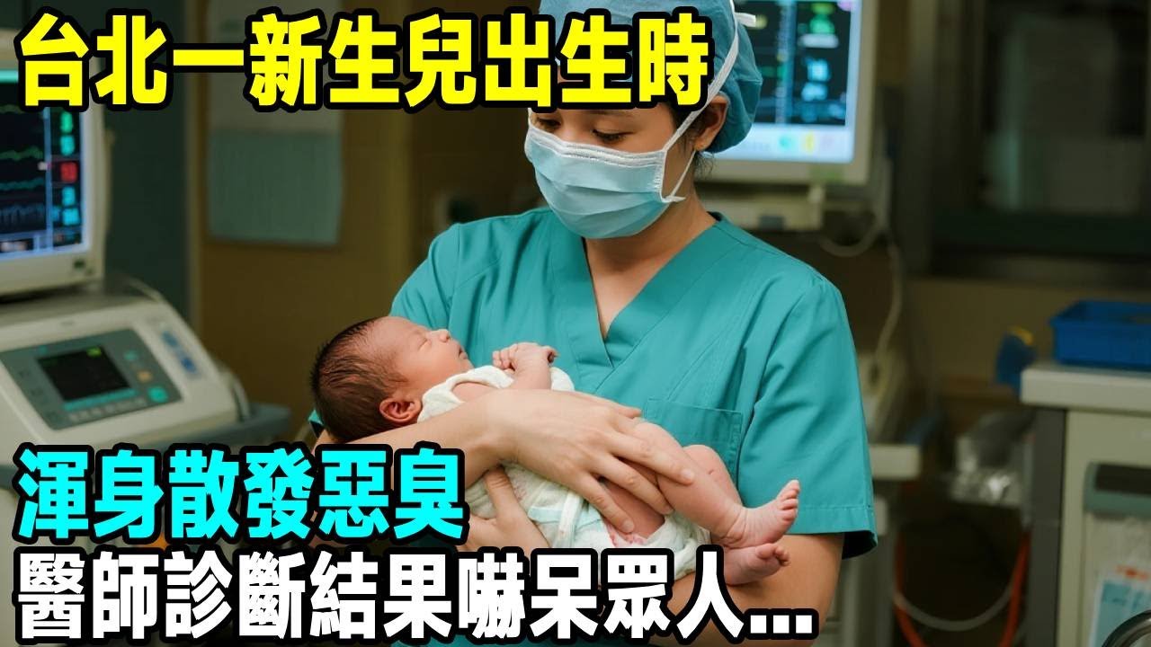 兒子出生時，渾身散發惡臭，醫師診斷結果嚇呆眾人...「茶桌老故事」