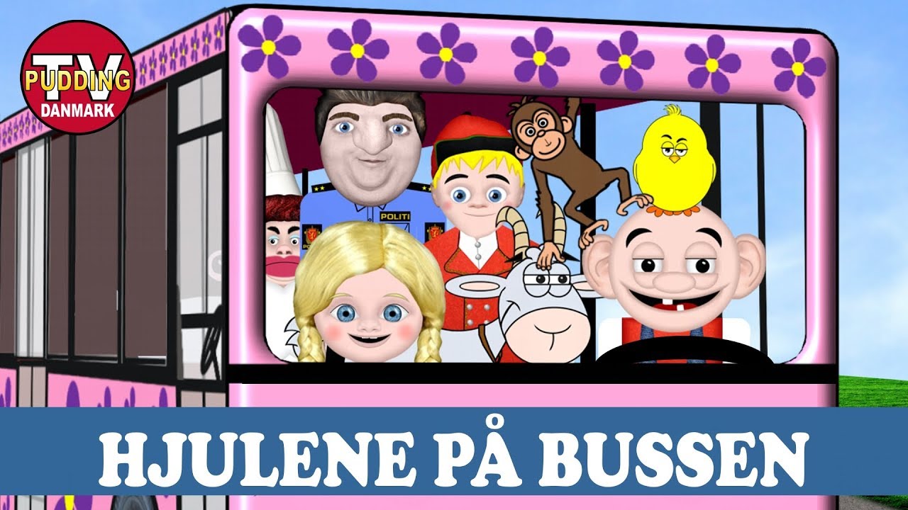 Hjulene på bussen (swing) - Danske børnesange