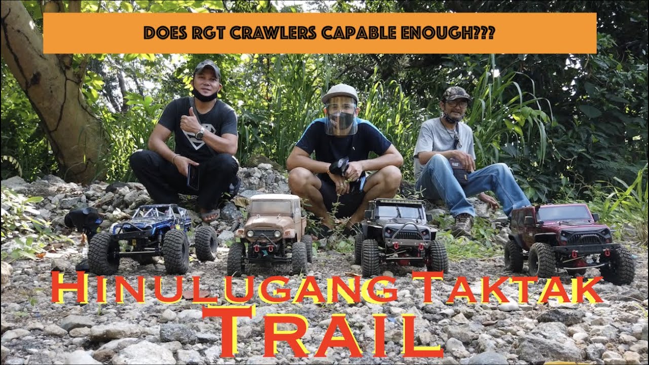Does RGT Crawlers Capable Enough? | Hinulugang Taktak Trail | RGT ROCK CRUISER/HAMMER/ Feat. SCX10