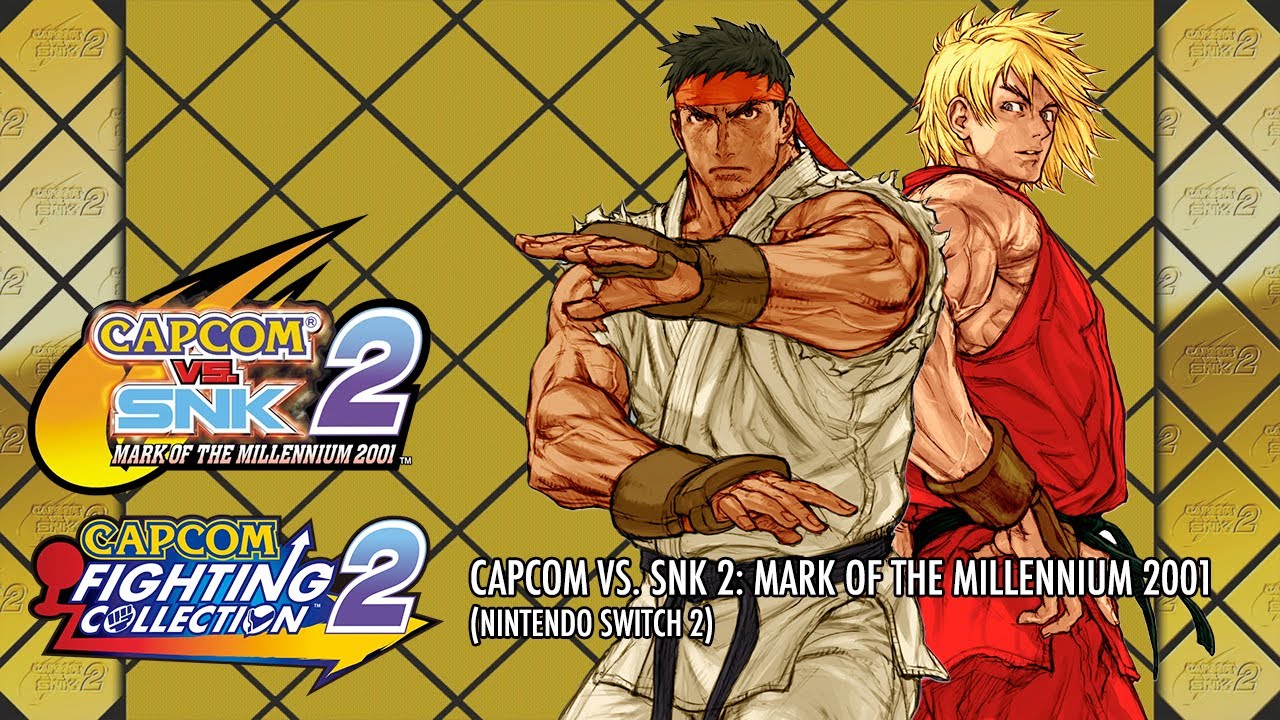 CAPCOM VS. SNK 2 ARCADE MODE: RYU AND KEN (NINTENDO SWITCH 2)