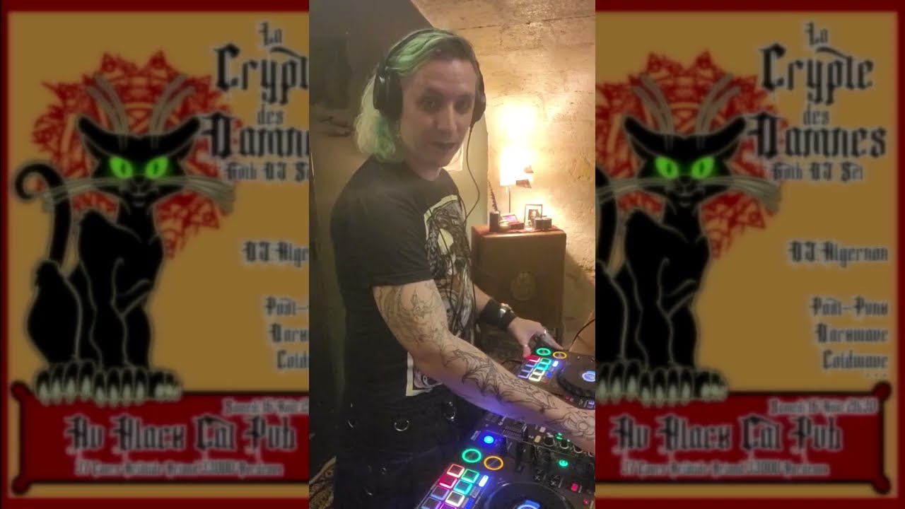 La Crypte des Damnés 1 - Goth DJ set @ Black Cat Pub
