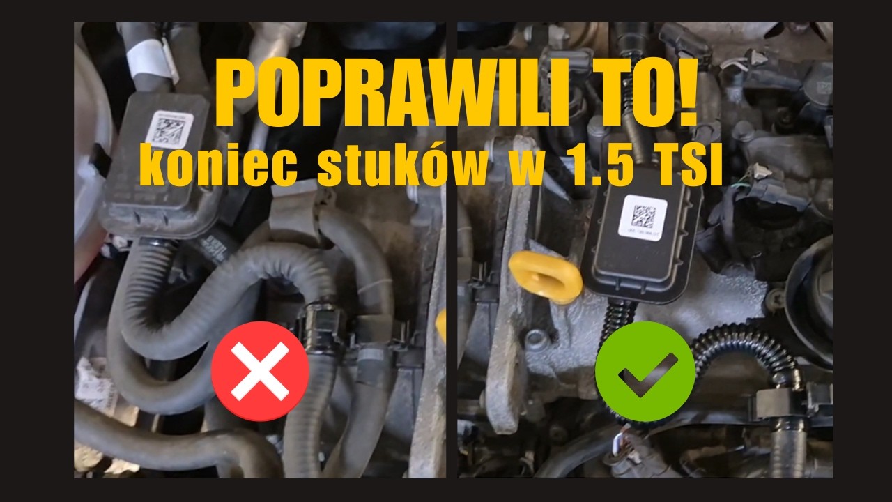 Koniec stuk&oacute;w! Producent poprawił ten element. Wymiana przewodu EVAP (1.5 TSI)
