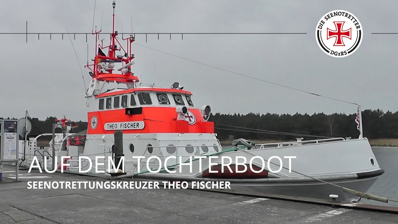 Auf dem Tochterboot des Seenotrettungskreuzers THEO FISCHER