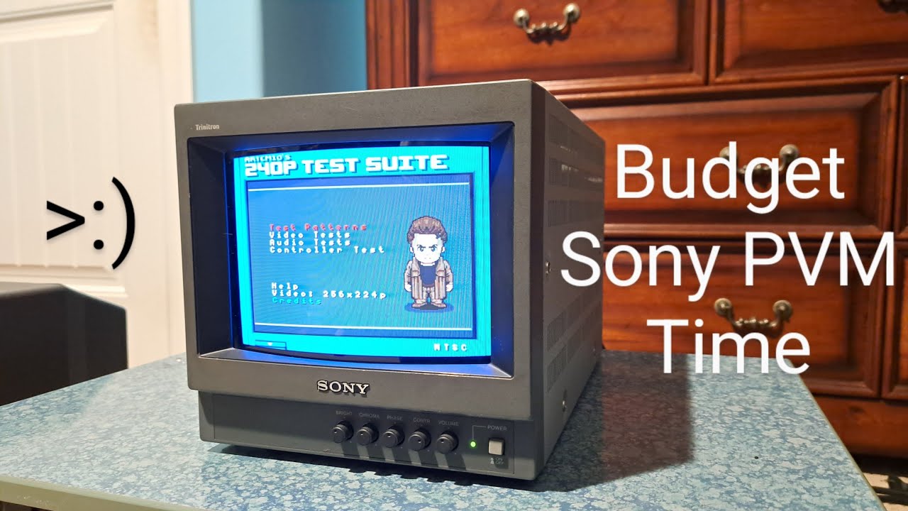 Возможности бюджетных PVM: обзор ЭЛТ-видеомонитора Sony PVM 8040