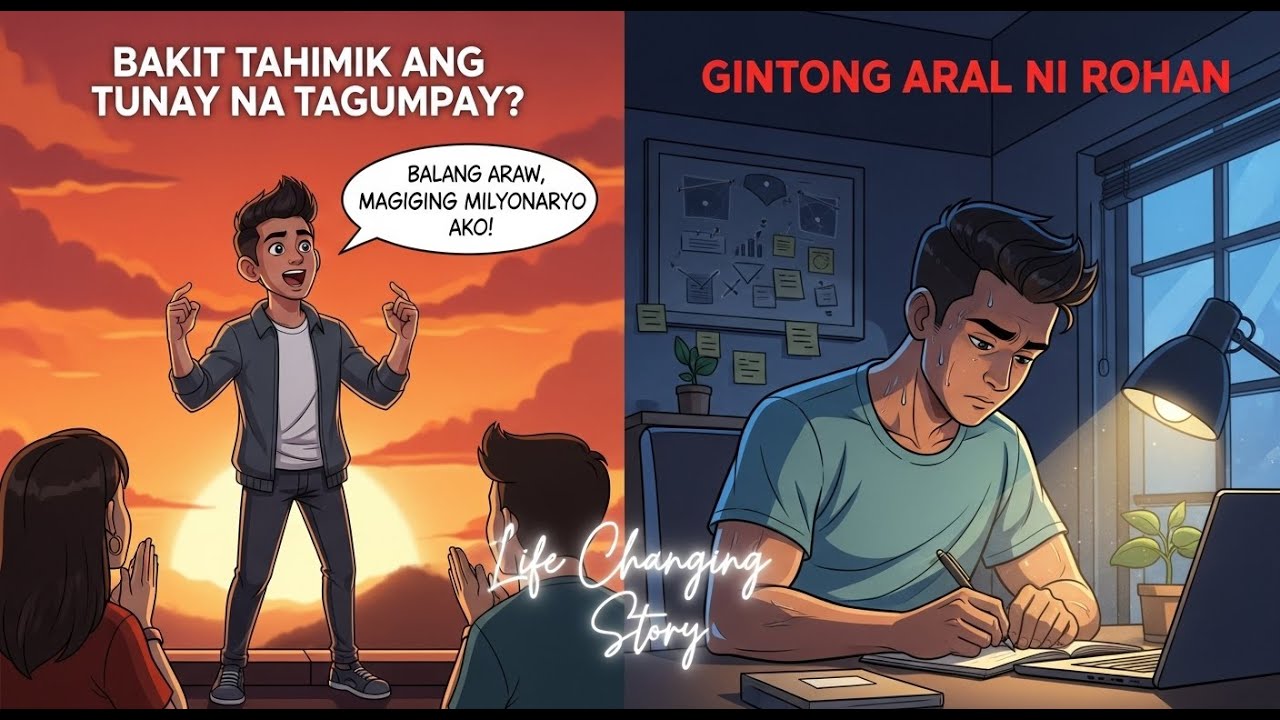 Bakit Tahimik ang Mga Tunay na Tagumpay? – Gintong Aral ni Rohan | Pinoy Tales