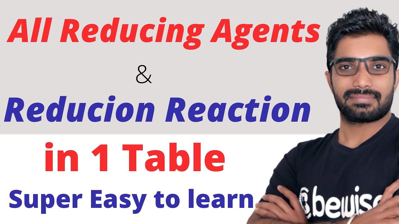 All Reducing agents for NEET - Clemmensen & Wolf Kischner Reduction | Rosenmend & Birch Reduction |