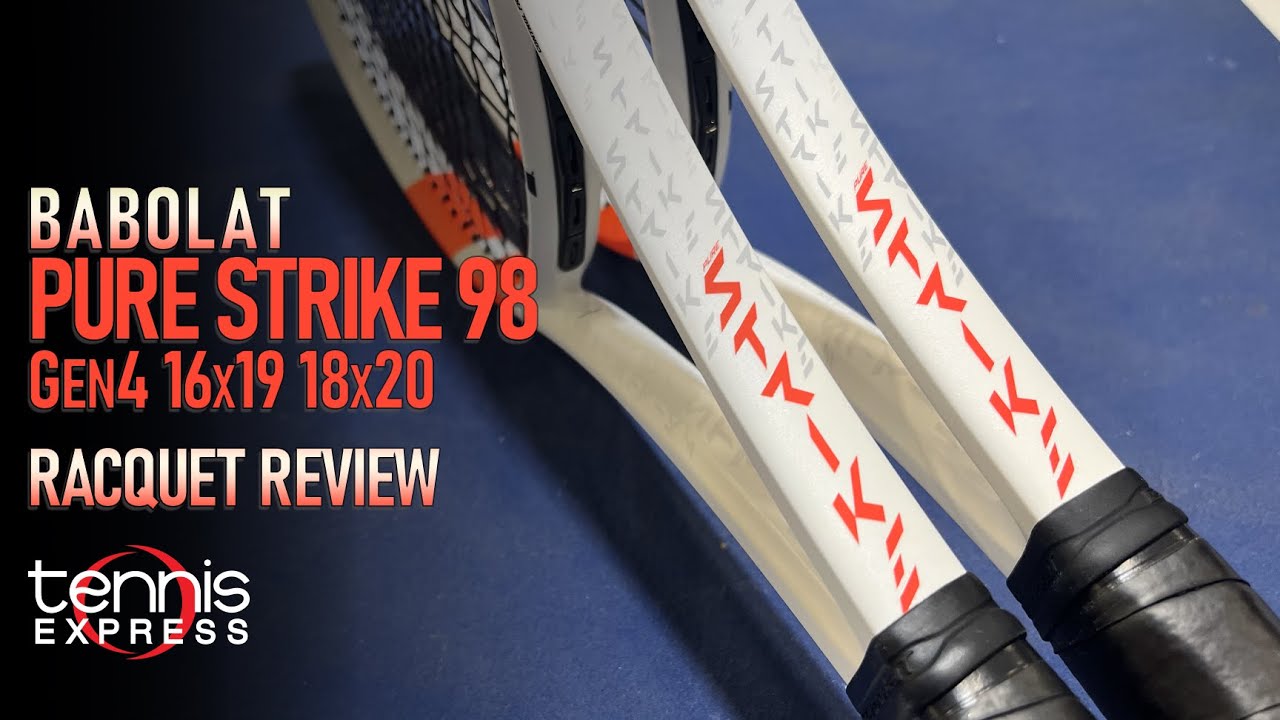 Babolat Pure Strike 98 Gen4 Tennis Racquet Review | Tennis Express