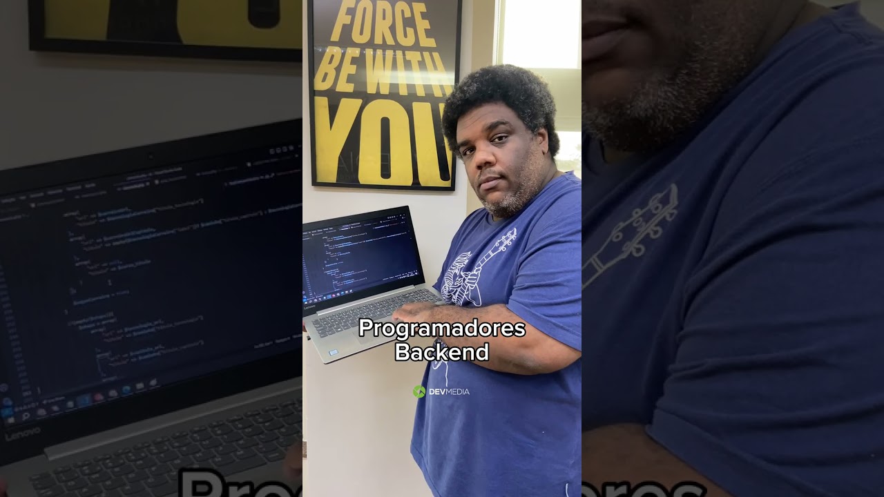Programadores Frontend x Backend  #programa&ccedil;&atilde;o  #developer #short #shorts #desenvolvedor