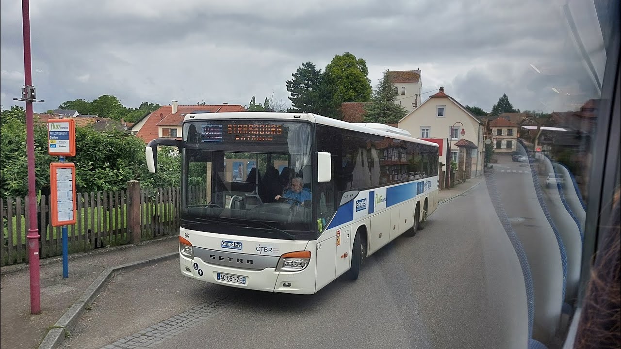 CTBR | LIGNE 210 (LIGNE ENTIERE) WINGERSHEIM - STRASBOURG ROTONDE