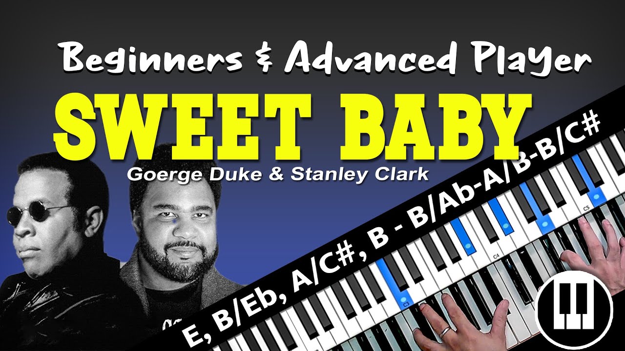 BASIC & ADVANCE Piano-CHord Tutorial - Sweet Baby