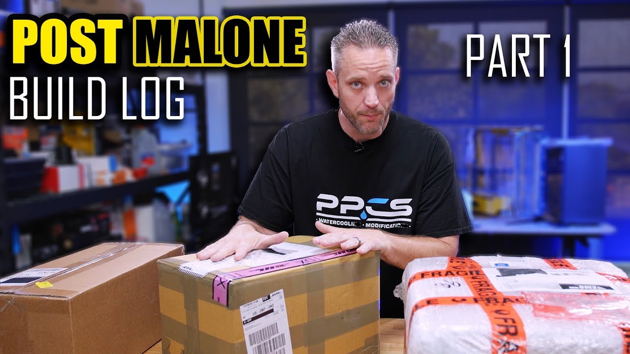 Post Malone Build Log Part 1 - This is the craziest build I've done yet