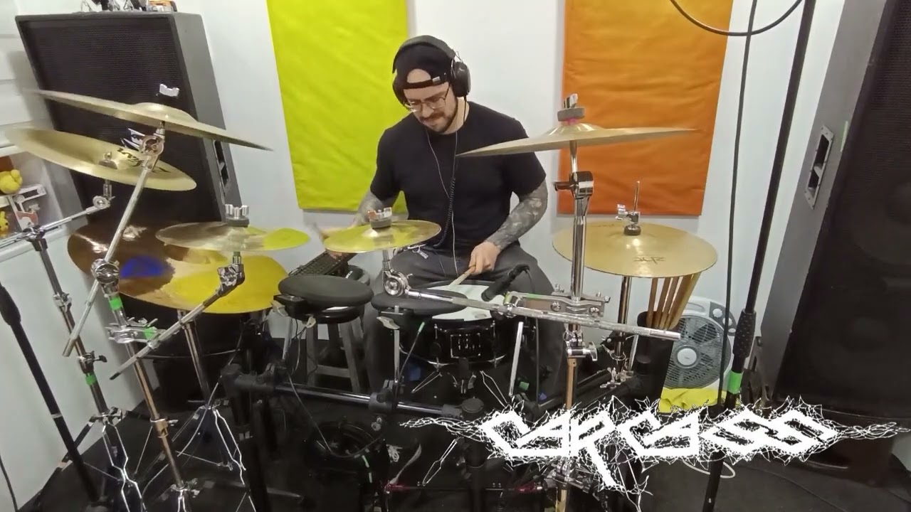 Corporal jigsore quandary drum cover (hybrid drums)