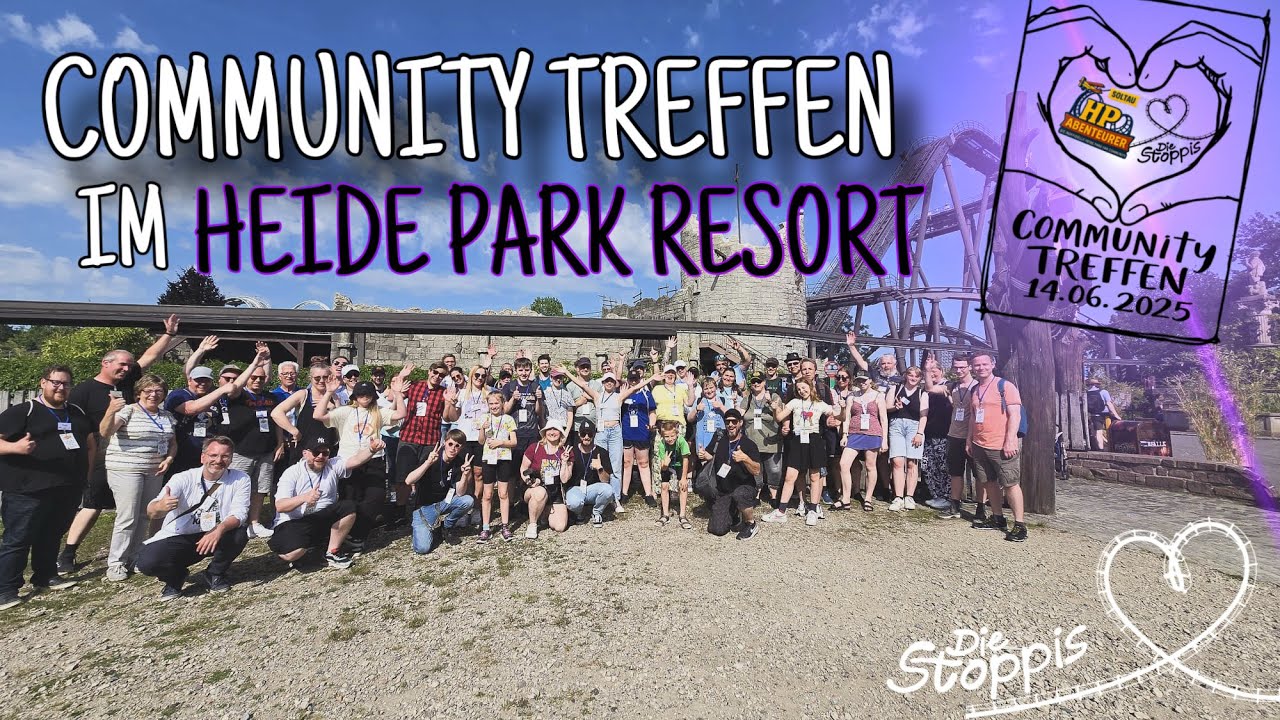 Community Treffen im HEIDE PARK | Backstageführung inklusive! 🫶🏻🎢