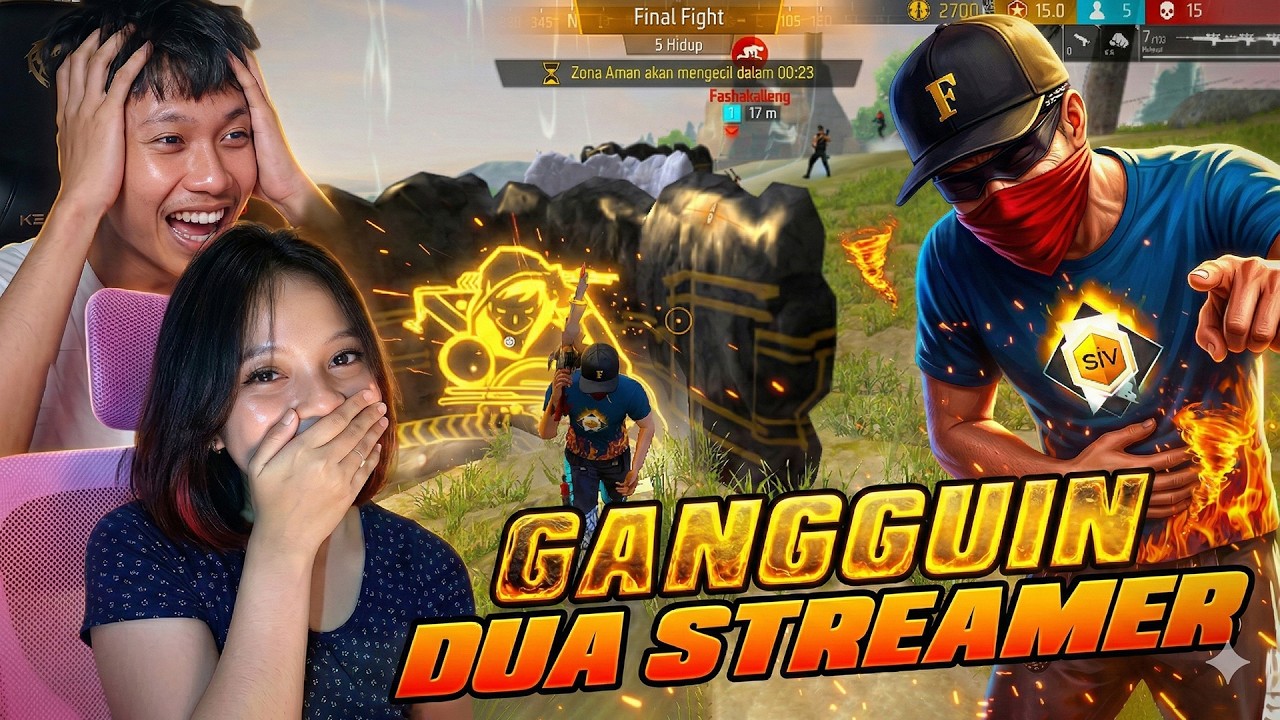 Gangguin Editor Gua Yang Lagi Live Bareng Streamer Cantik Sampai Mereka Kaget Gua Ikut VIP