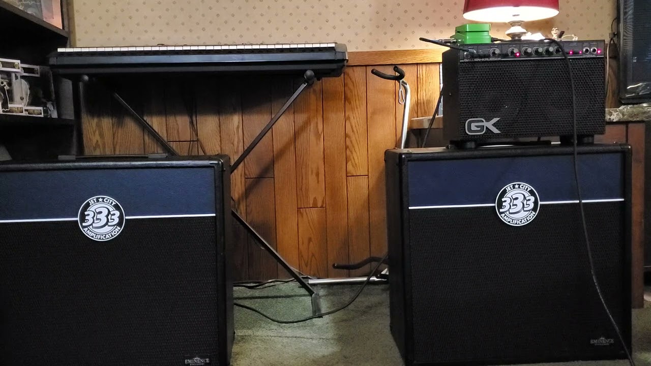 Gallien Krueger 250ML + stereo Jet City 1x12s - Maiden