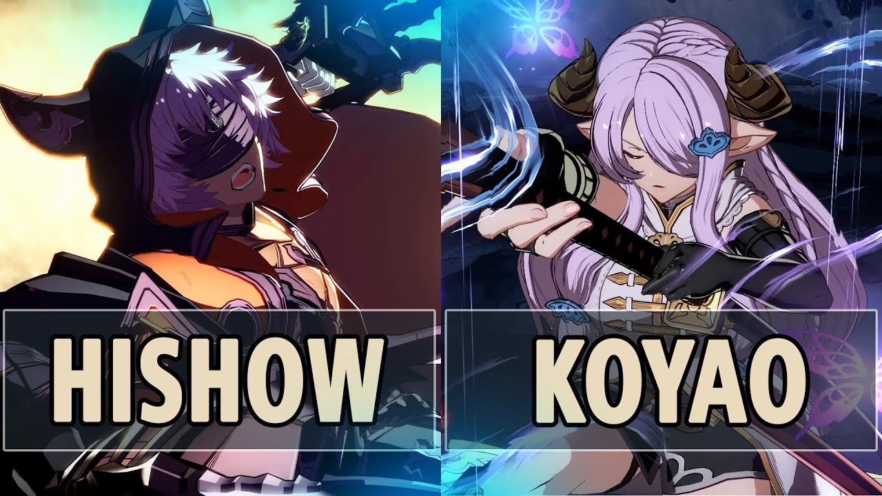 GBVSR: EGO|hishow (Seox) Vs Koyao (Narmaya) | High Level Gameplay.