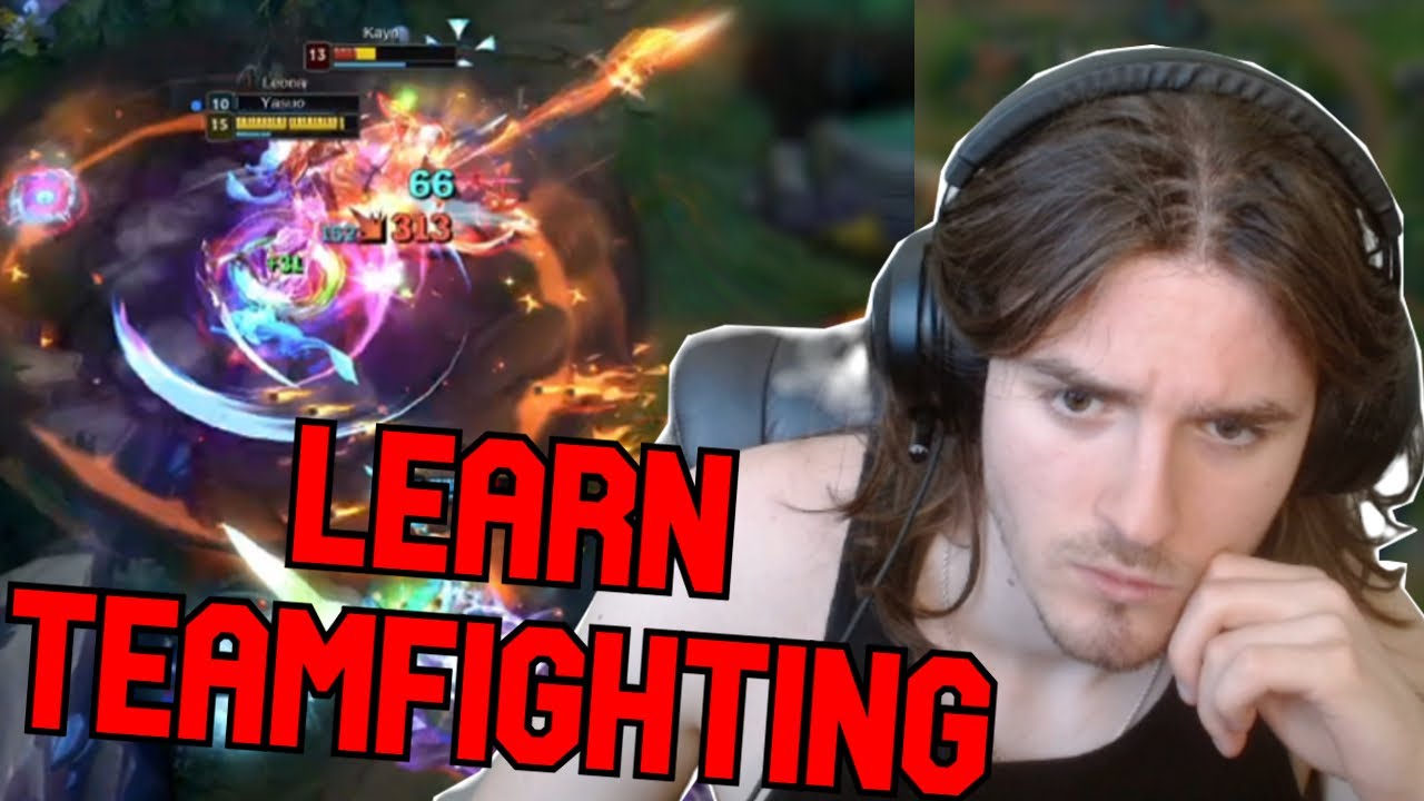 this student got a lead but had NO IDEA how to teamfight with Yasuo... [Challenger Coaching Mid]