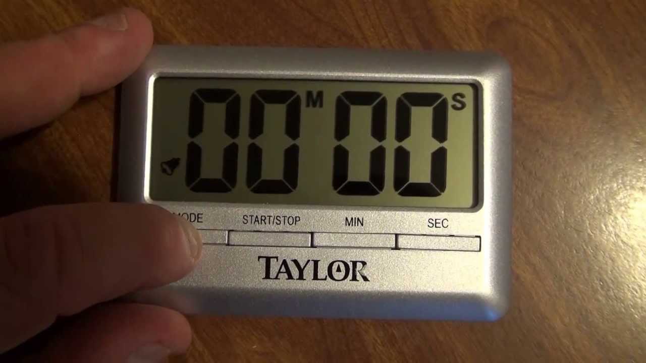 Product Review: Taylor Kitchen Timer and Alarm Clock