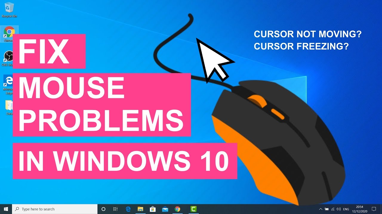 Как исправить неработающую мышь в Windows 10
