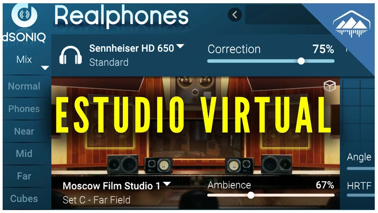 MEZCLAR CON AURICULARES COMO SI ESTUVIESES EN UN ESTUDIO PROFESIONAL | Realphones dSoniq