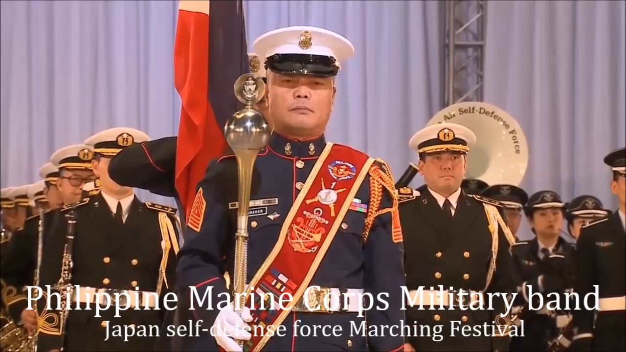 Philippine Marine Corps Military band.