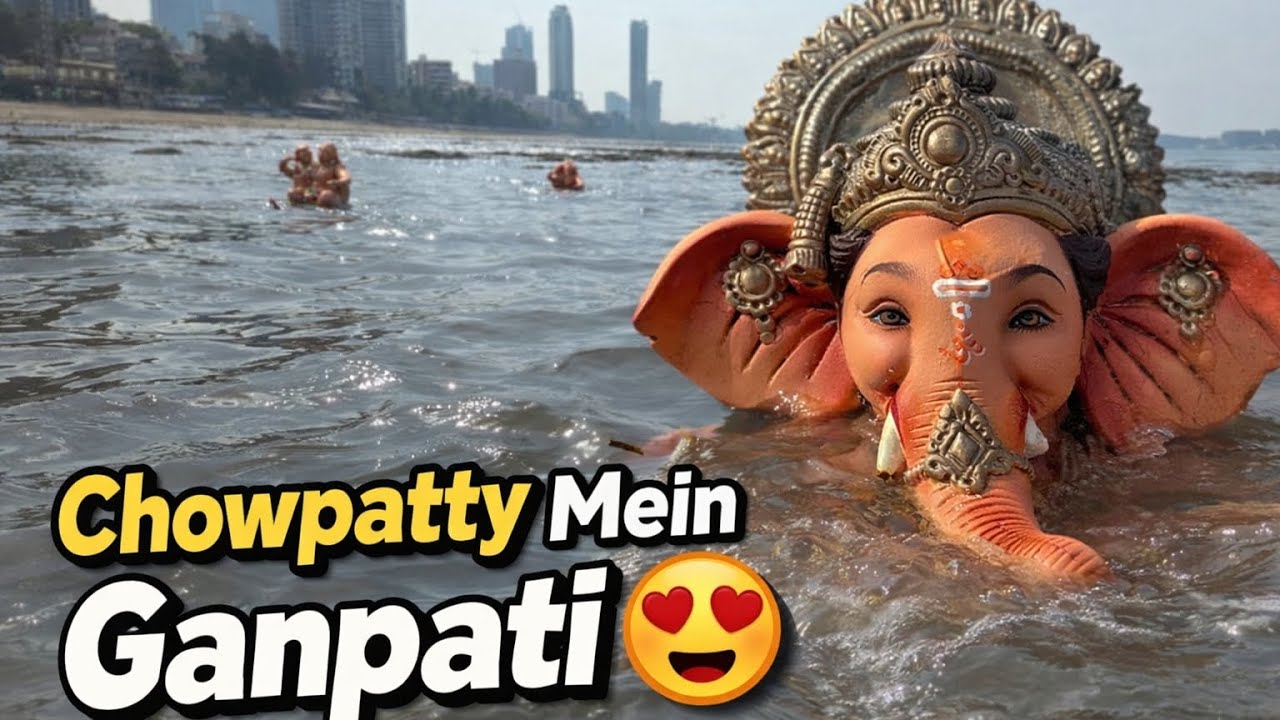 👉 Paani Mein Ganpati 🙏🌊