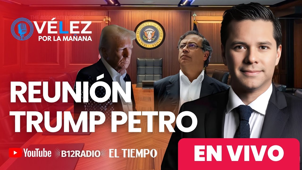 EN VIVO - #PETRO EN LA CASA BLANCA - VELEZ POR LA MAÑANA