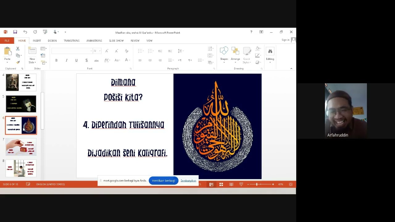 Maafkan aku wahai Al-Quran ku - Ngaji bareng ustadz Arfah