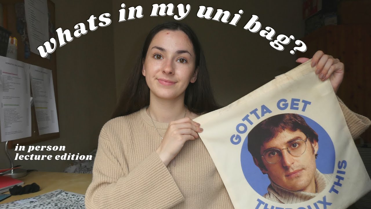 what's in my university bag *psychology student edition*