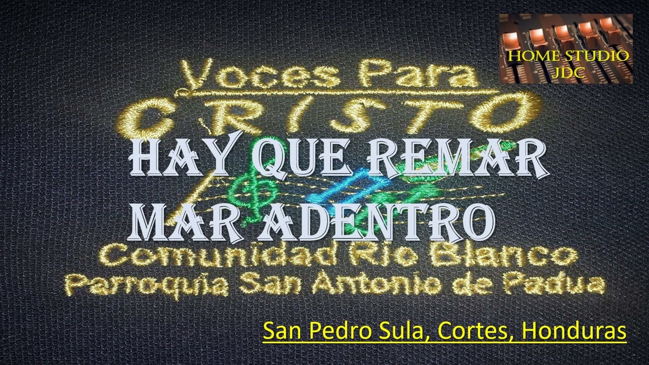 Remar mar adentro - Voces para Cristo (Audiovideo Edición 2024)