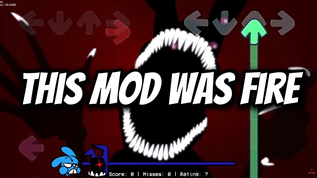 this fnf mod was insane - Funny Bunny - Silly Billy but Shadow Bonnie (RXQ) sings it reaction