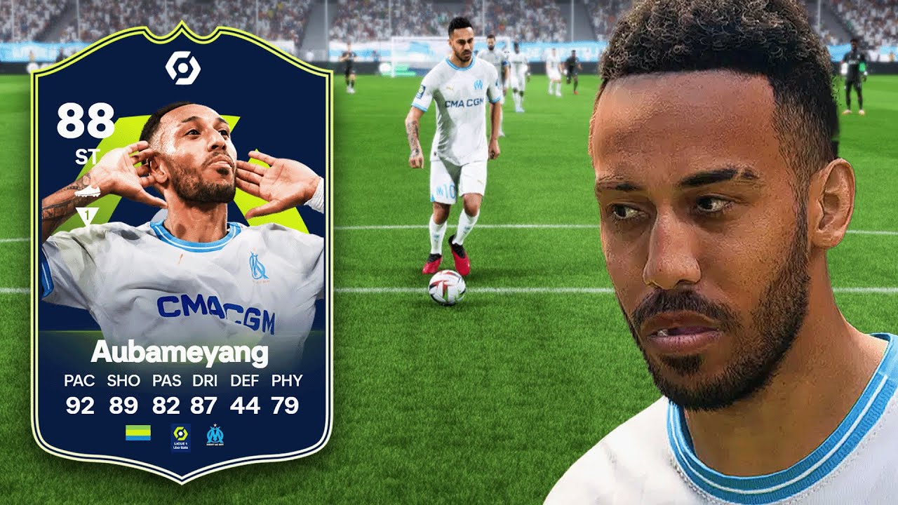 88 LIGUE 1 POTM AUBAMEYANG SBC PLAYER REVIEW | EA FC 24 ULTIMATE TEAM