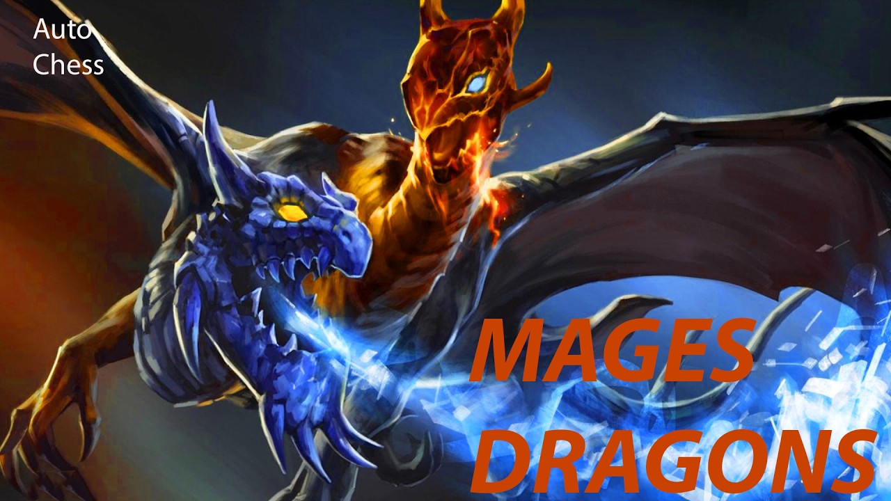 Dota AutoChess:МагиДраконы