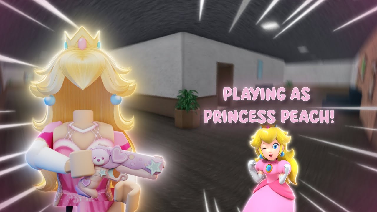 Playing As Princess Peach On MM2