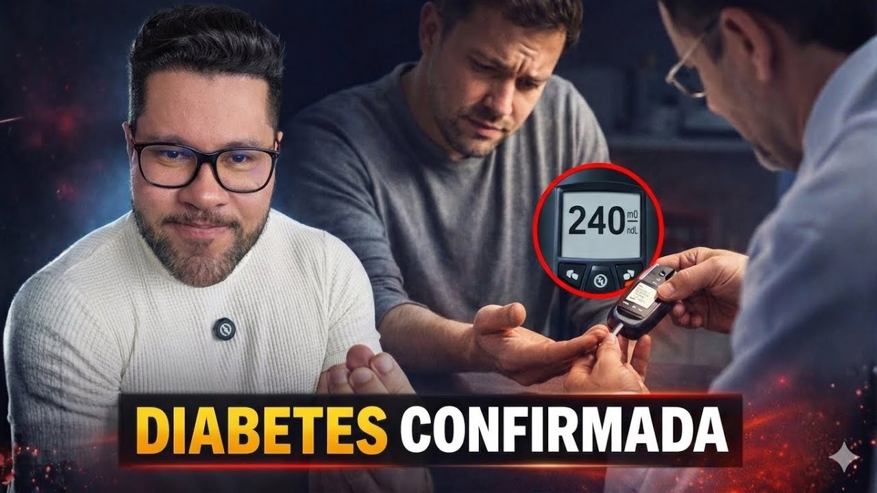 DIABETES NÃO COMEÇA DO NADA (ENTENDA ISSO)
