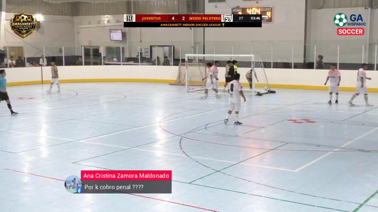 Amagansett Indoor Soccer League Libre: Juventus vs Medio Peloteros