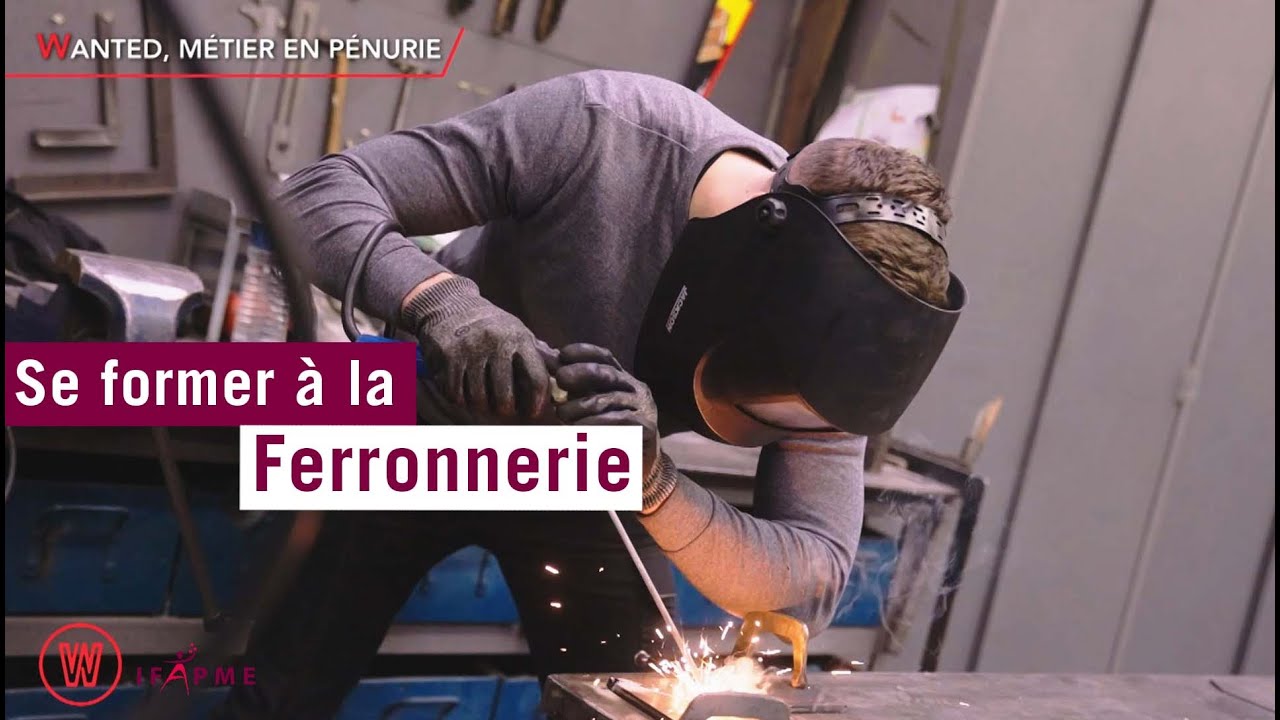Ferronnier, un m&eacute;tier de passion en p&eacute;nurie auquel tu peux te former &agrave; l'IFAPME 🔨
