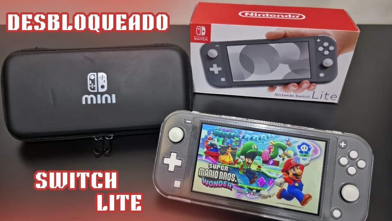 Comprei um Nintendo SWITCH LITE em 2025 !! ( DESBLOQUEADO )